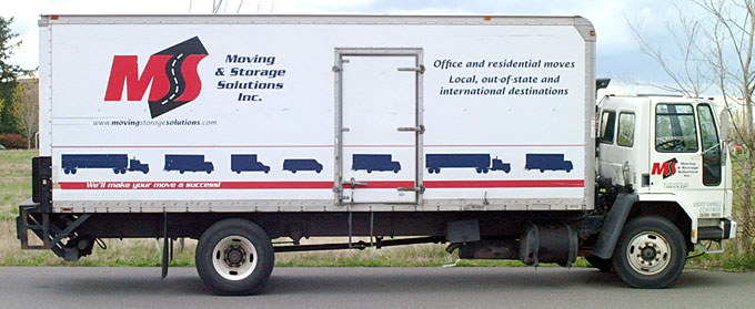 moving & storage solutions-brand truck