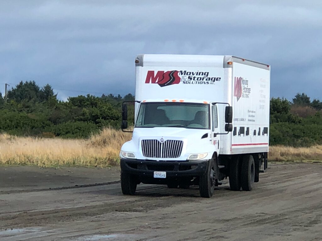 moving & storage solutions truck